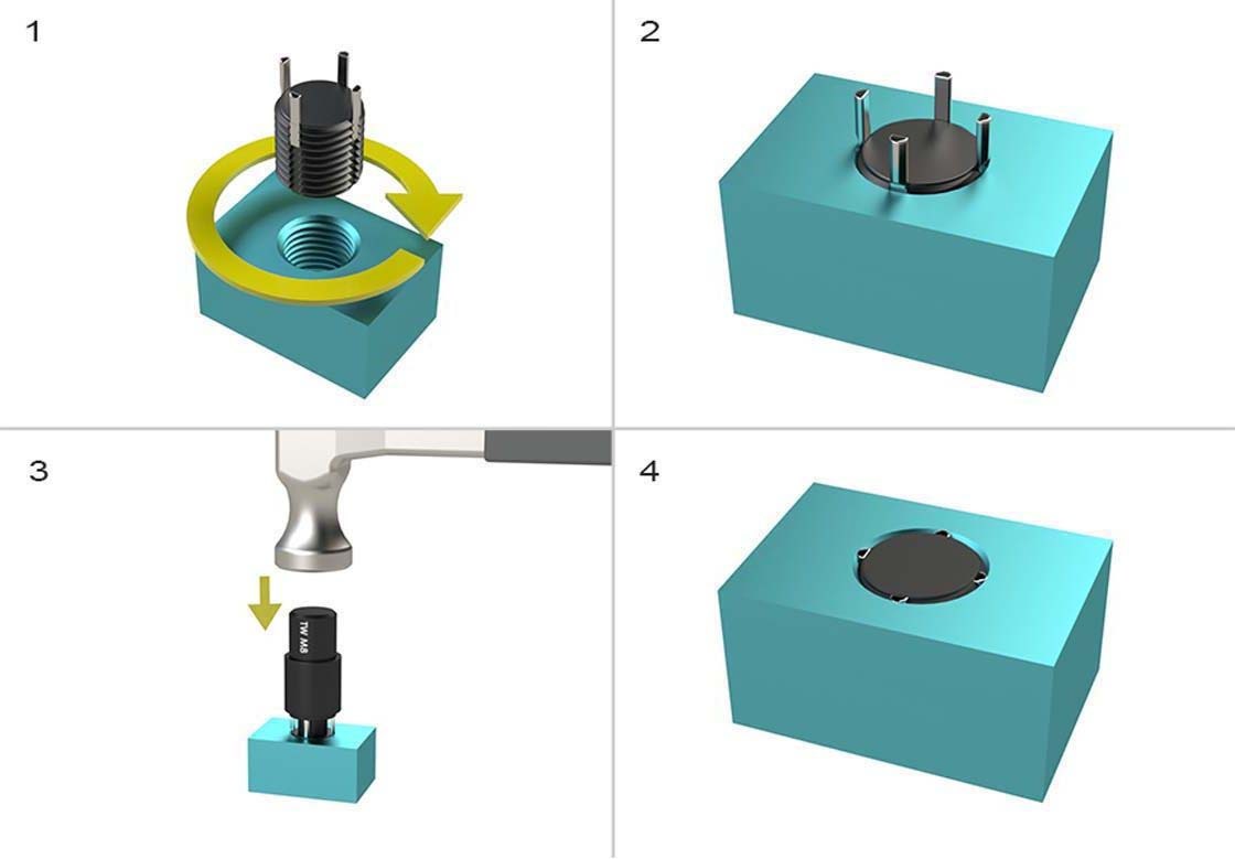 thread repair insert tool