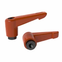 Clamping handle indexing pure orange