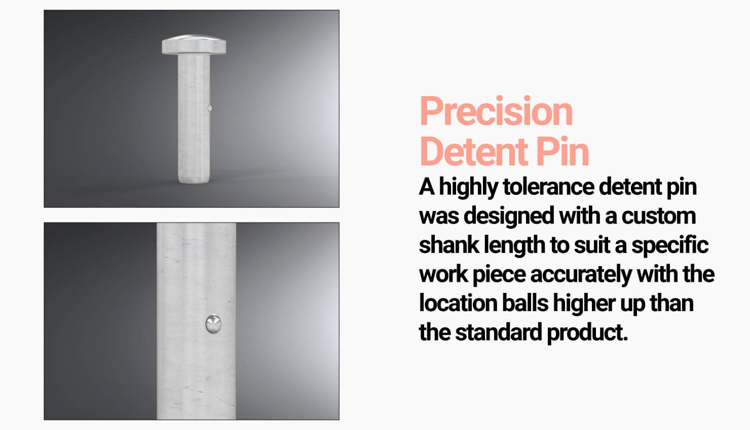 precision detent pins